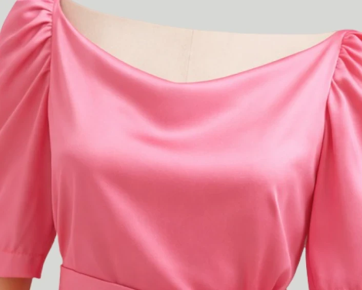 Elegant Women’s Evening Gown – Floor-Length Party & Wedding Wear