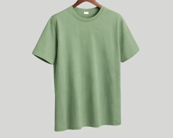 Coral Drift Linen V-Neck Shirt
