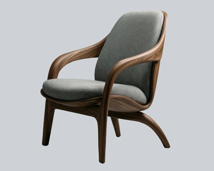 CurveWood Lounge Chair